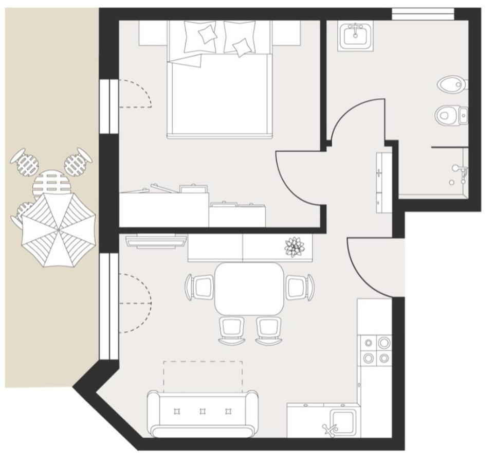 Zum Sonnentor App Larix Apartment Lutago Ngoại thất bức ảnh